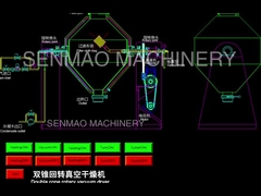 Kegel Roterende Vacuümdroger