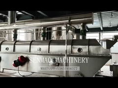 Productielijn voor fluïde beddeeltjes met trilling